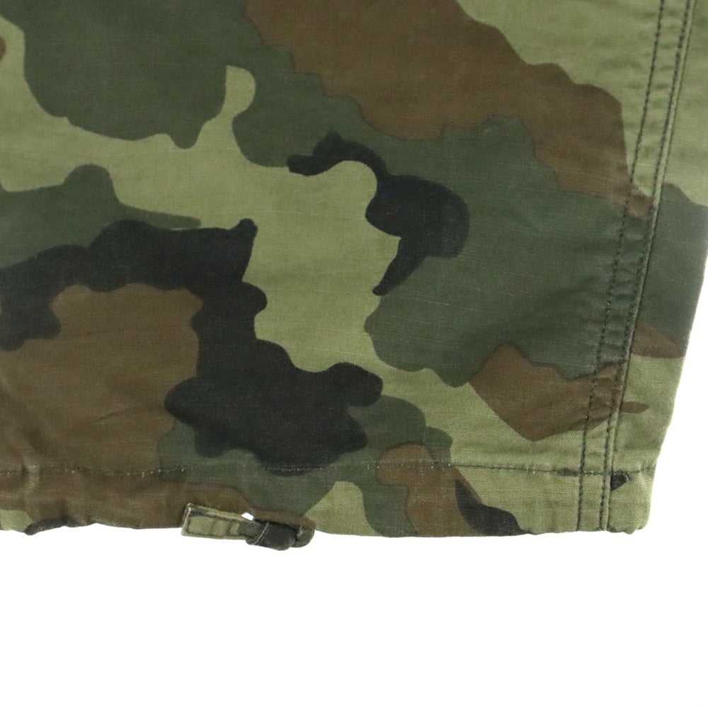 STUSSY(ステューシー) RIPSTOP CARGO PANT カモ柄 リップストップカーゴパンツ グリーン/ブラウン