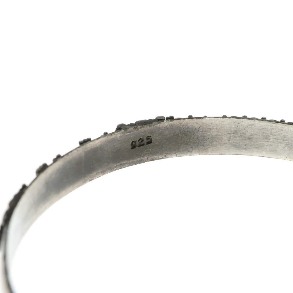 CORNER(コーナー) GEOMETRICAL PATTERN BANGLE 非対称デザインパターン バングル シルバー