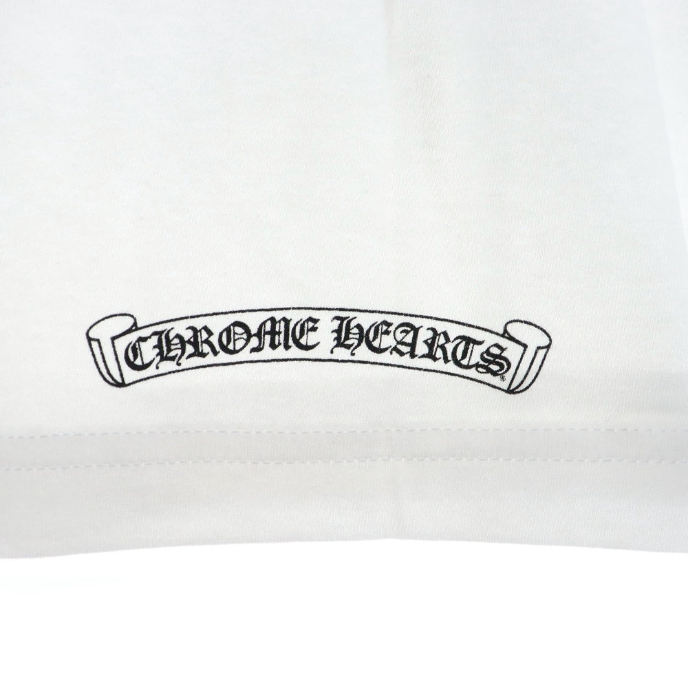 CHROME HEARTS(クロムハーツ) Back Grad Circle Logo Tee バックグラデーションサークルロゴTシャツ ホワイト