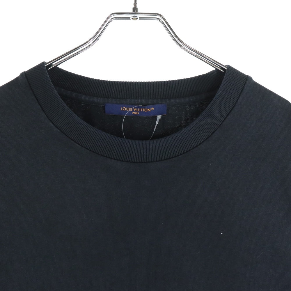 LOUIS VUITTON(ルイヴィトン) 22AW LVSEインサイドアウト半袖Tシャツ ブラック RM222Q JYN HIY47W