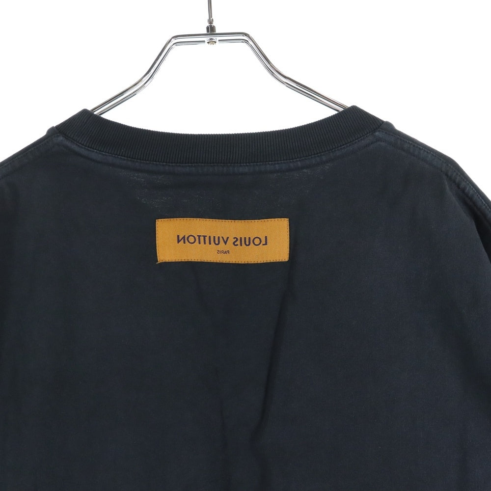 LOUIS VUITTON(ルイヴィトン) 22AW LVSEインサイドアウト半袖Tシャツ ブラック RM222Q JYN HIY47W