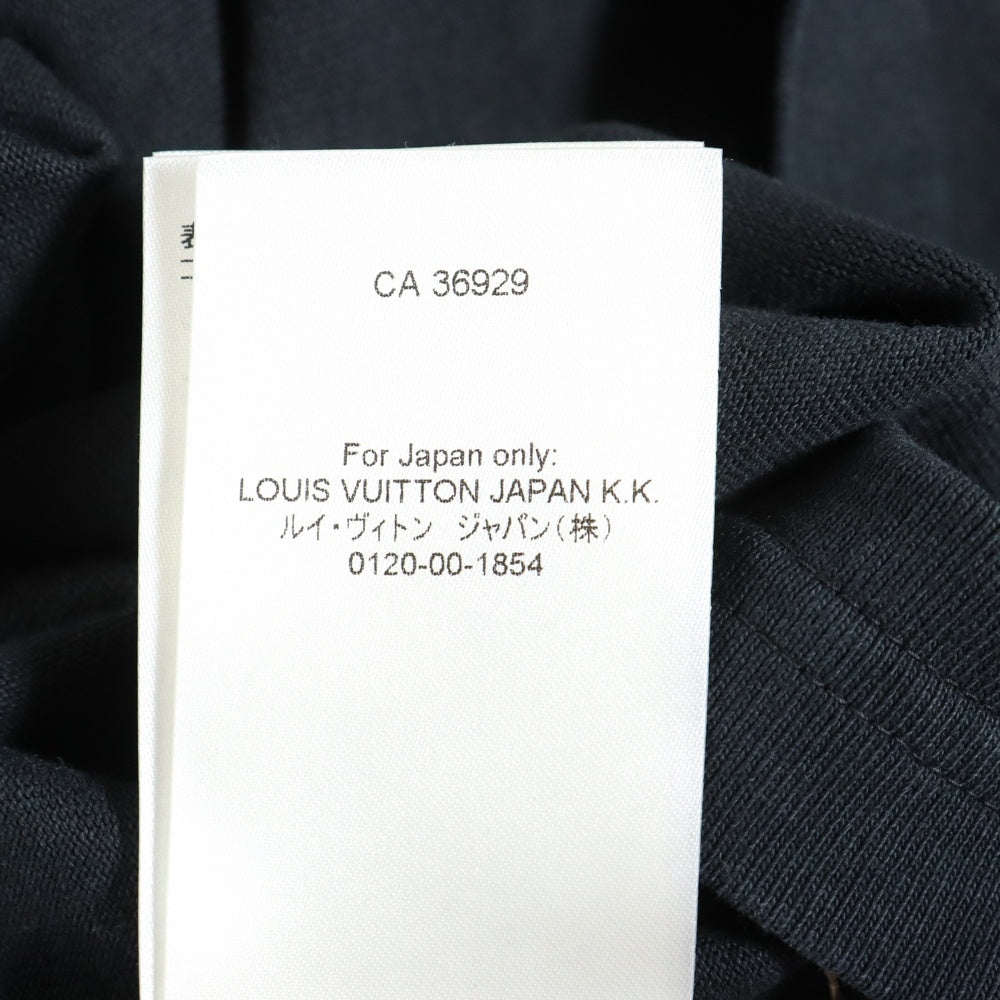 LOUIS VUITTON(ルイヴィトン) 22AW LVSEインサイドアウト半袖Tシャツ ブラック RM222Q JYN HIY47W