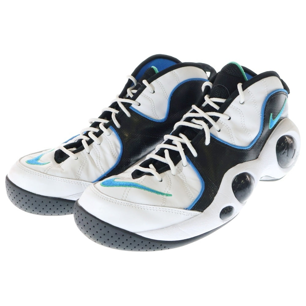 NIKE(ナイキ) AIR ZOOM FLIGHT 95 WHITE PHOTO BLUE エアズーム フライト95 ホワイト フォトブルー ハイカットスニーカー ホワイト/ブルー/ブラック US9.5cm/27.5cm DM0524-100