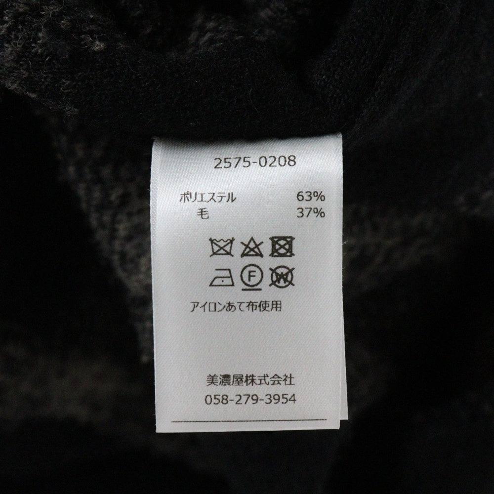 PENDLETON(ペンドルトン) ポリエステル チェック柄 マルチポケット メルトンジャケット ブラック 2575-0208