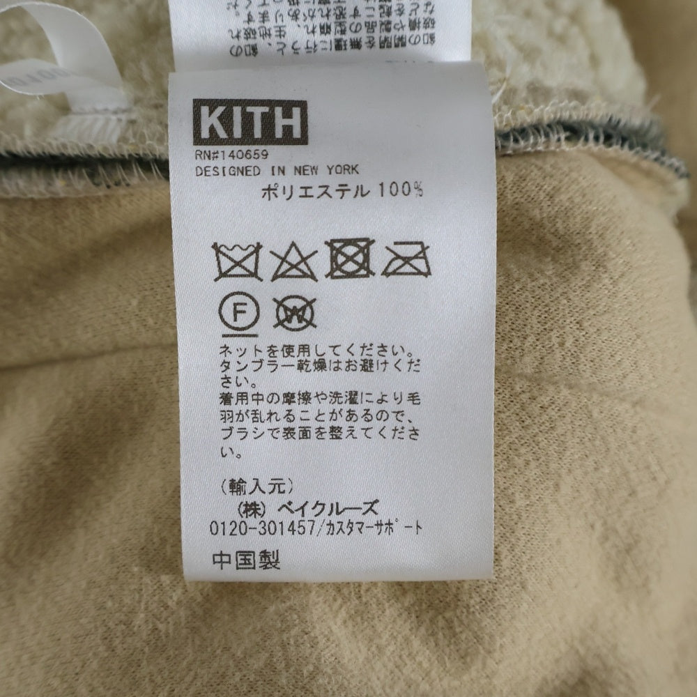 KITH(キス) 21AW ブラッシュド チェック柄 ウールジャケット グリーン 21-020-060-0021-4-0
