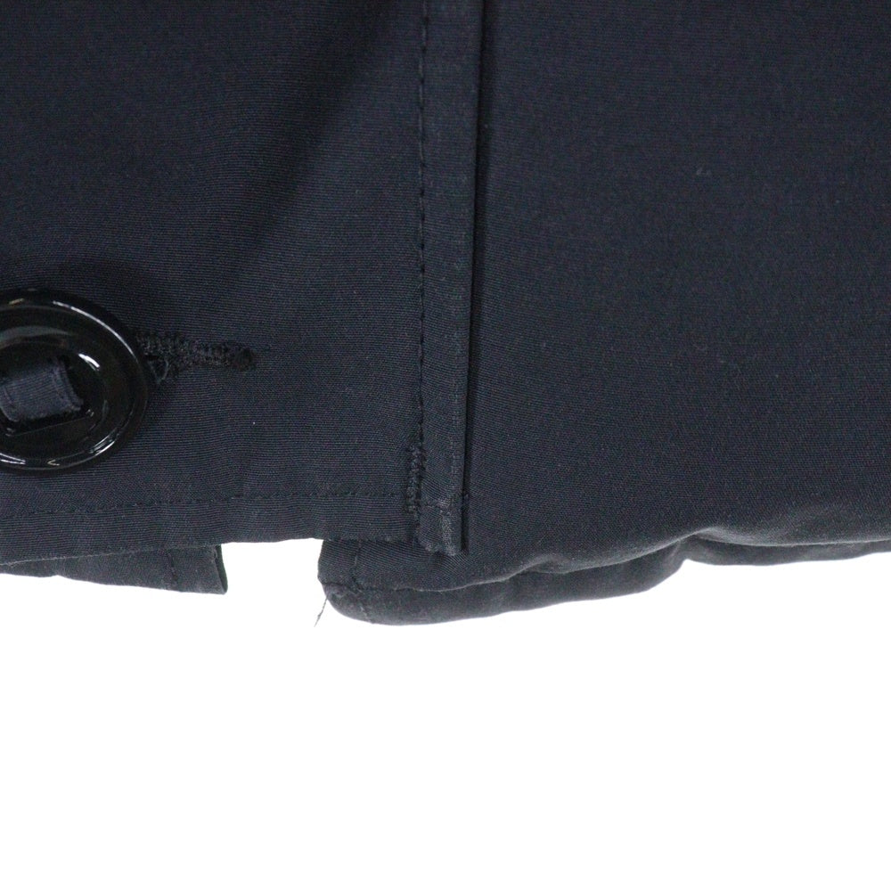 CANADA GOOSE(カナダグース) JASPER ジャスパー ロゴデザインモチーフ マルチポケット フーデッド ジップアップ ダウンジャケット ブラック 68F8490