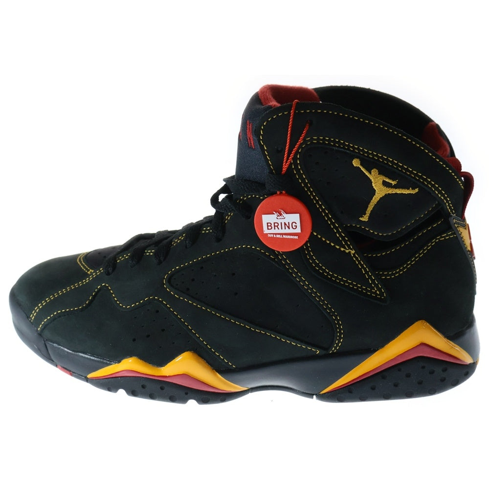 NIKE(ナイキ) AIR JORDAN 7 RETRO CITRUS エアジョーダン7 レトロ シトラス ハイカットスニーカー ブラック/イエロー US10/28cm CU9307‐081