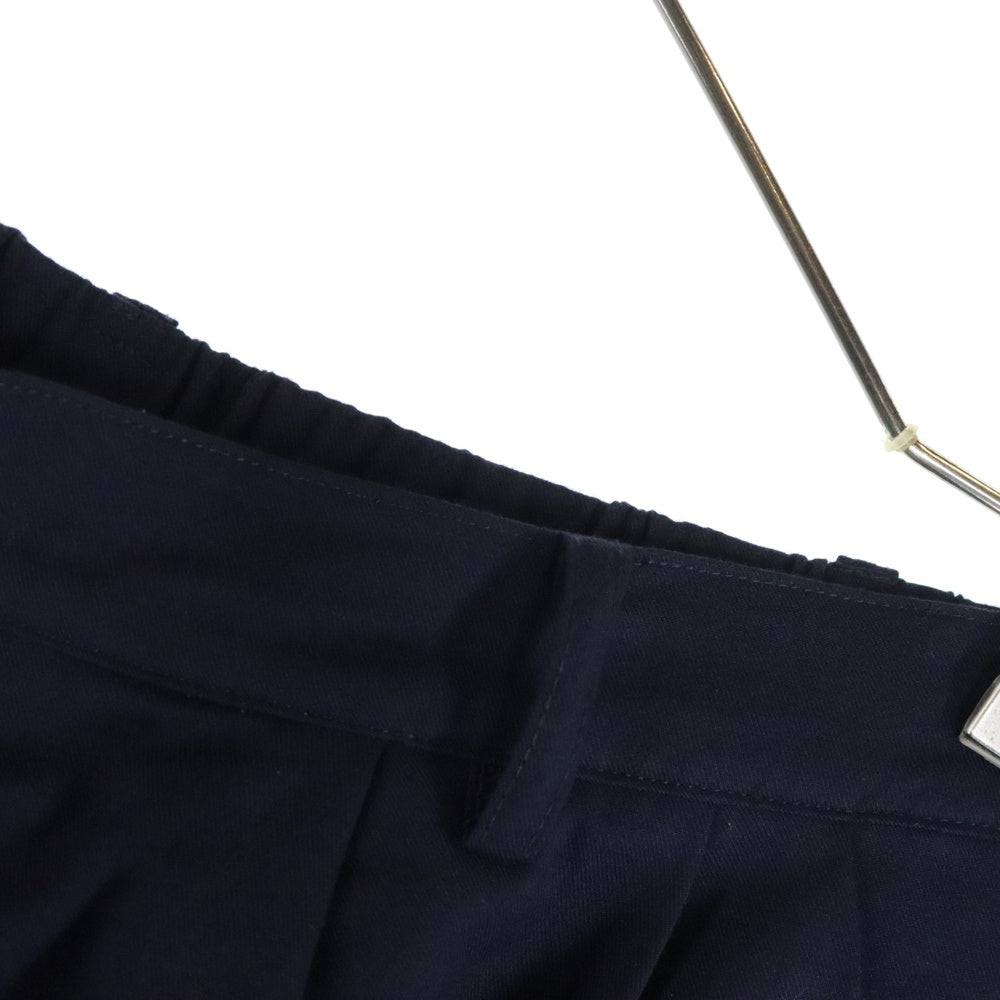 NO BRAND(ノーブランド) CROCODILE (クロコダイル) ポリレーヨン パンツ レディース ネイビー 0305-63507