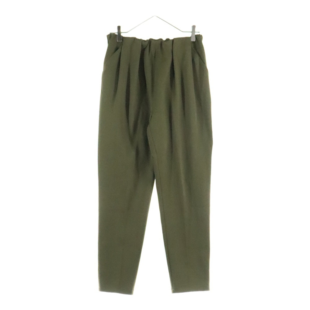 NO BRAND(ノーブランド) FURRY RATE (ファーリーレート) イージーテーパードスラックス レディース カーキ 65167F30040