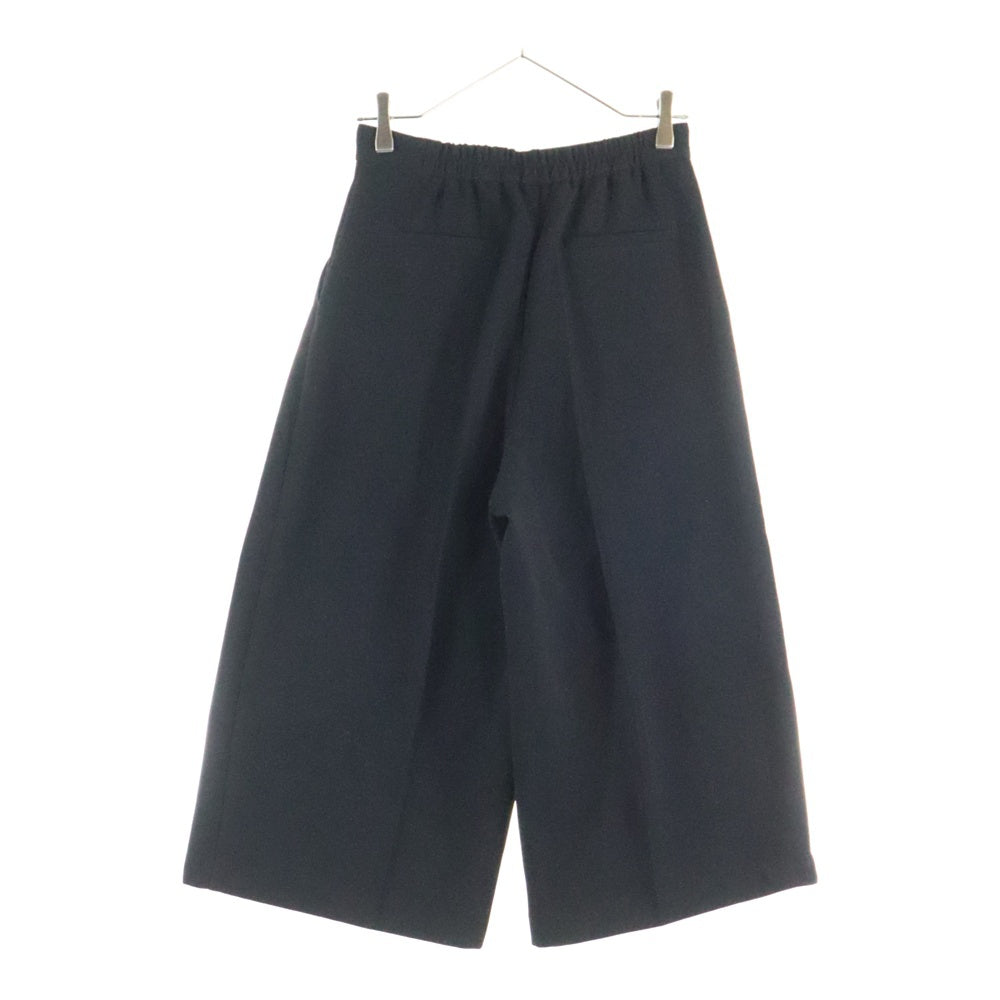 NO BRAND(ノーブランド) INGNI (イング) 1タック イージーワイドスラックス レディース ブラック 154-393390-94