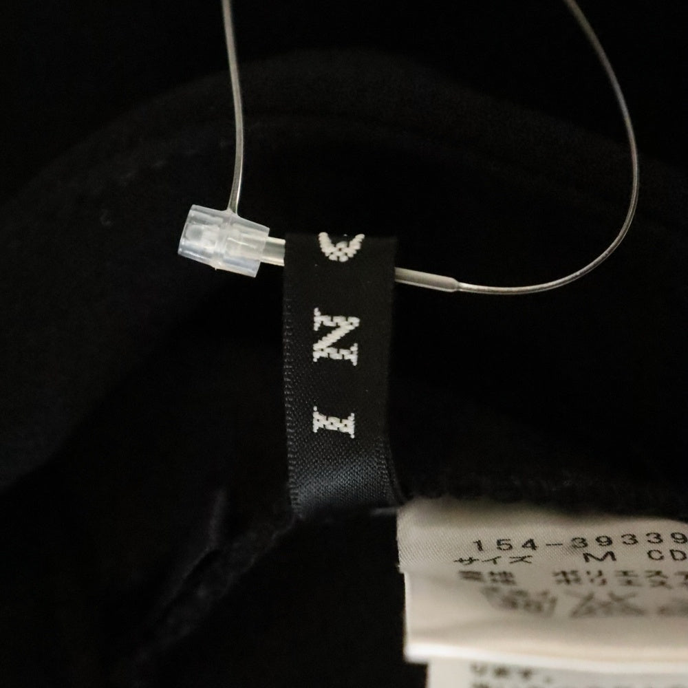 NO BRAND(ノーブランド) INGNI (イング) 1タック イージーワイドスラックス レディース ブラック 154-393390-94