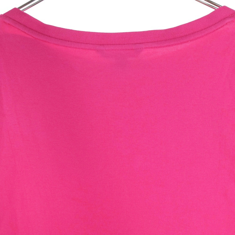 LAUREN RALPH LAUREN(ローレンラルフローレン) ショート丈 クルーネック半袖Tシャツ カットソー レディース ピンク