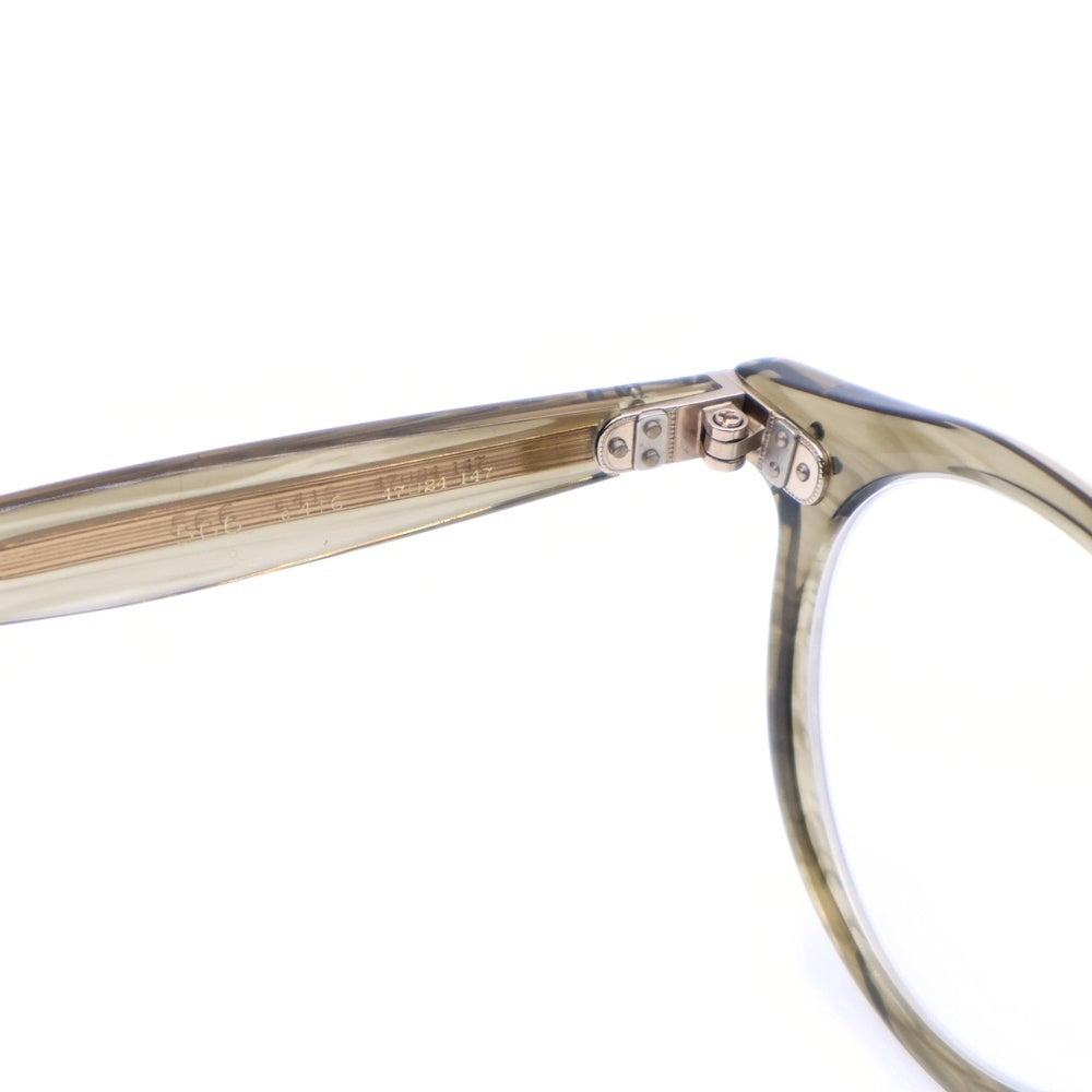 EYEVAN(アイヴァン) 7285 566 C.416 パントシェイプ メガネ 眼鏡 サングラス オリーブササ