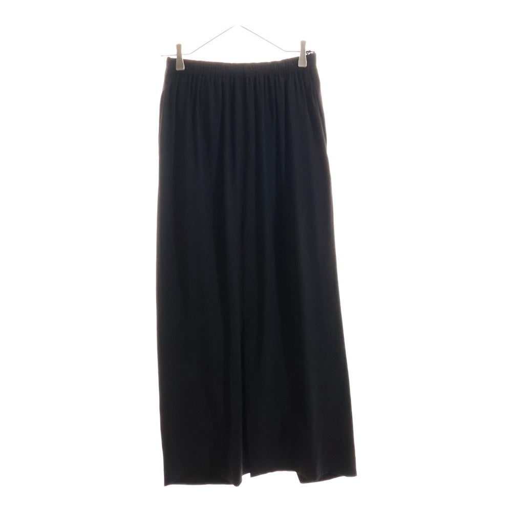 ENFOLD(エンフォルド) DOUBLE CROSS MINIMAL SKIRT ダブル クロス ミニマル スカート レディース ブラック 300CA231-0090
