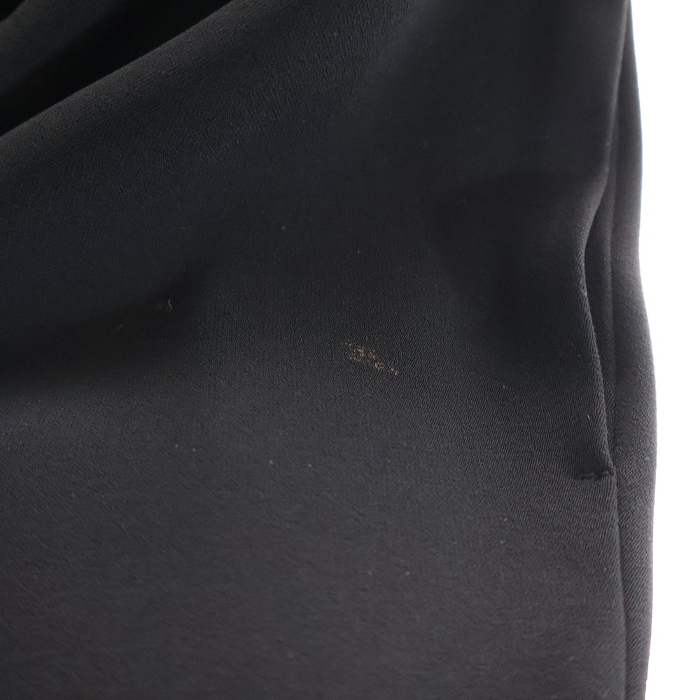 ENFOLD(エンフォルド) DOUBLE CROSS MINIMAL SKIRT ダブル クロス ミニマル スカート レディース ブラック 300CA231-0090