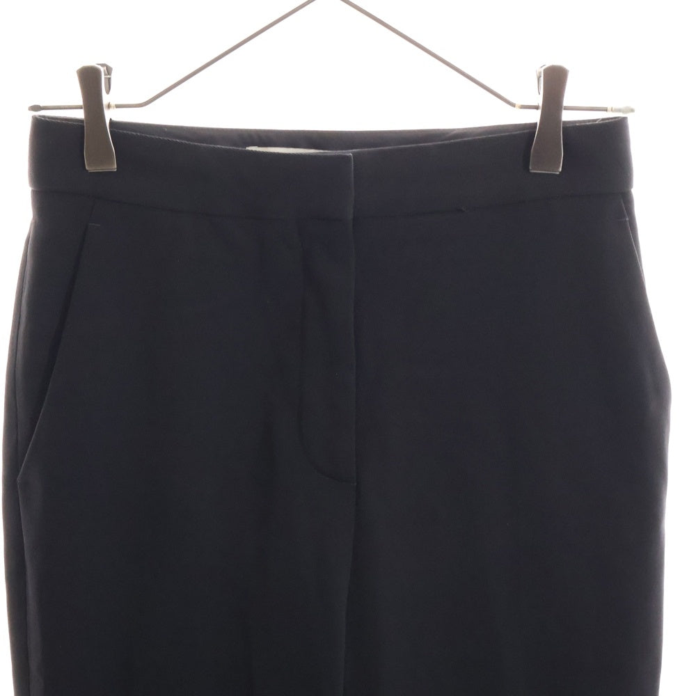 STELLA McCARTNEY(ステラマッカートニー) ウール ギャバジン フレア スラックス パンツ トラウザー レディース ブラック