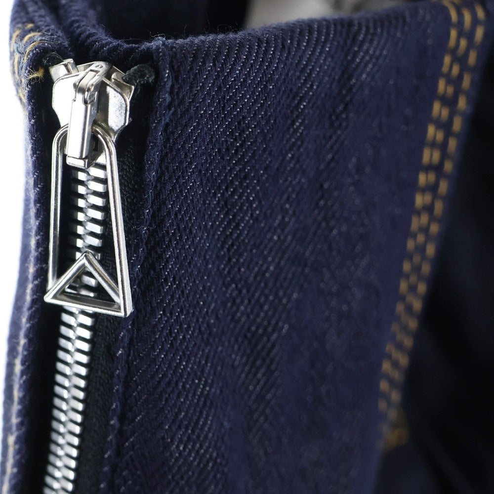 BOTTEGA VENETA(ボッテガヴェネタ) 4タック フレア タイト ミニ デニムスカート レディース インディゴ 700946 V1VA0