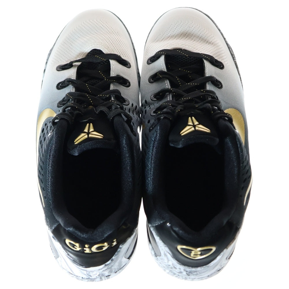 NIKE(ナイキ) GS KOBE9 EM LOW MAMBACITA コービー9 マンバシータ ローカットスニーカー ブラック/ホワイト/ゴールド US6.5Y/24.5cm FV3607-002