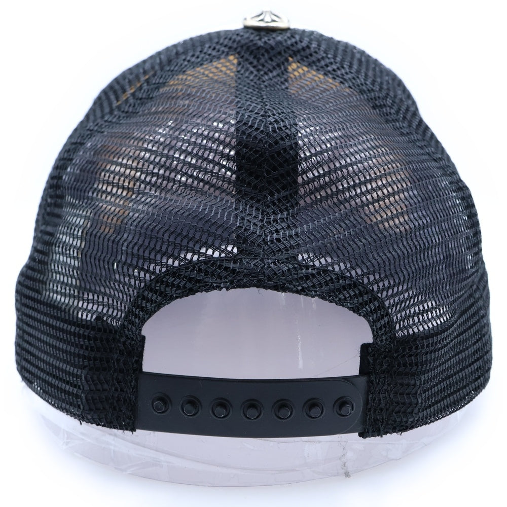 CHROME HEARTS(クロムハーツ) TRUCKER CAP FUCK トラッカー メッシュキャップ ファック ブラック/ホワイト