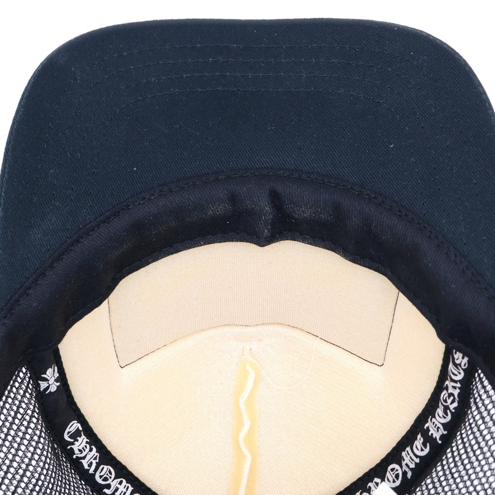 CHROME HEARTS(クロムハーツ) TRUCKER CAP FUCK トラッカー メッシュキャップ ファック ブラック/ホワイト