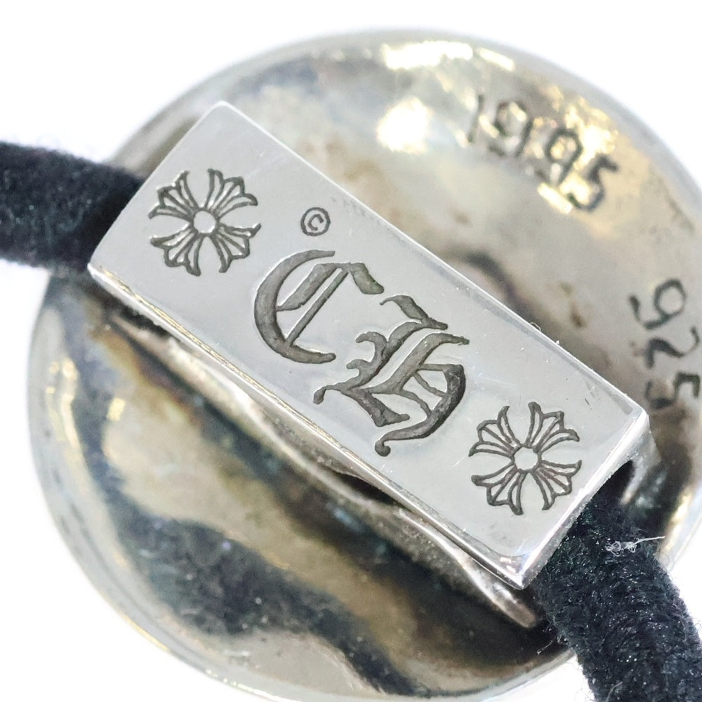 CHROME HEARTS(クロムハーツ) HAIRBAND クロスボール ヘアバンド ヘアゴムコンチョ シルバー BCA151