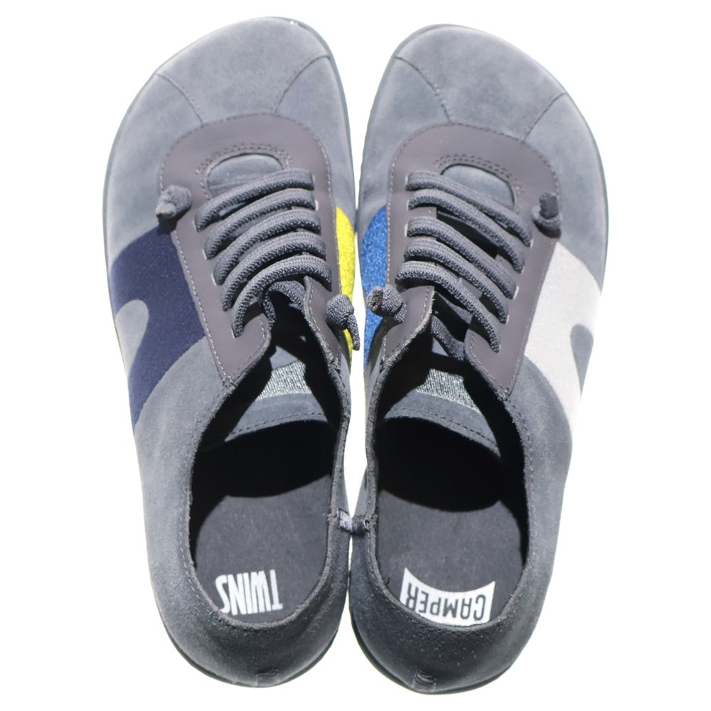 CAMPER(カンペール) Twins Grey ツインズ グレー スエード ローカットスニーカー グレー K100195-001