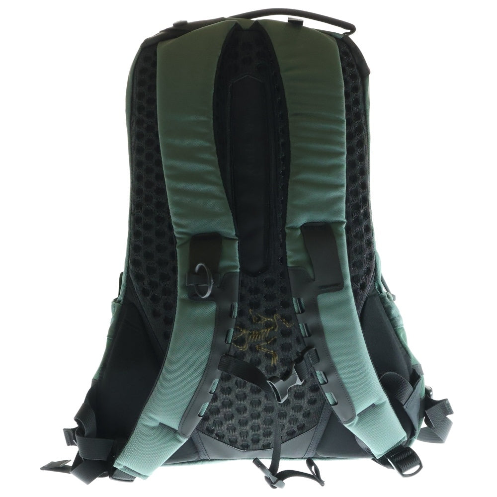 ARC'TERYX(アークテリクス) ARRO 16 アロー16 ロゴエンブロイダリー バックパック リュック ブラック/グリーン X000007965