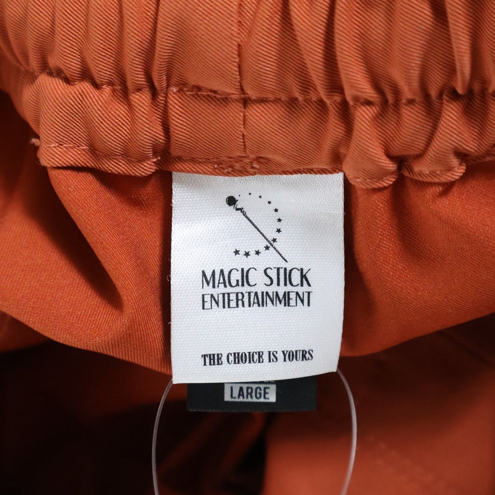 MAGIC STICK(マジックスティック) 20SS ×WILD THINGS WILD JOCKEY PANTS ワイルド シングス ワイルド ジョッキー イージーパンツ オレンジ 20SS-MS2-022