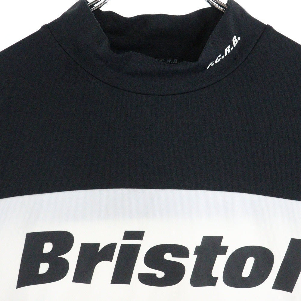 F.C.R.B./F.C.Real Bristol/FCRB(エフシーアールビー/エフシーレアルブリストル) 22SS S/S MOCK NECK TRAINING TOP ショートスリーブ トレーニングトップ 半袖Tシャツ FCRB-220050