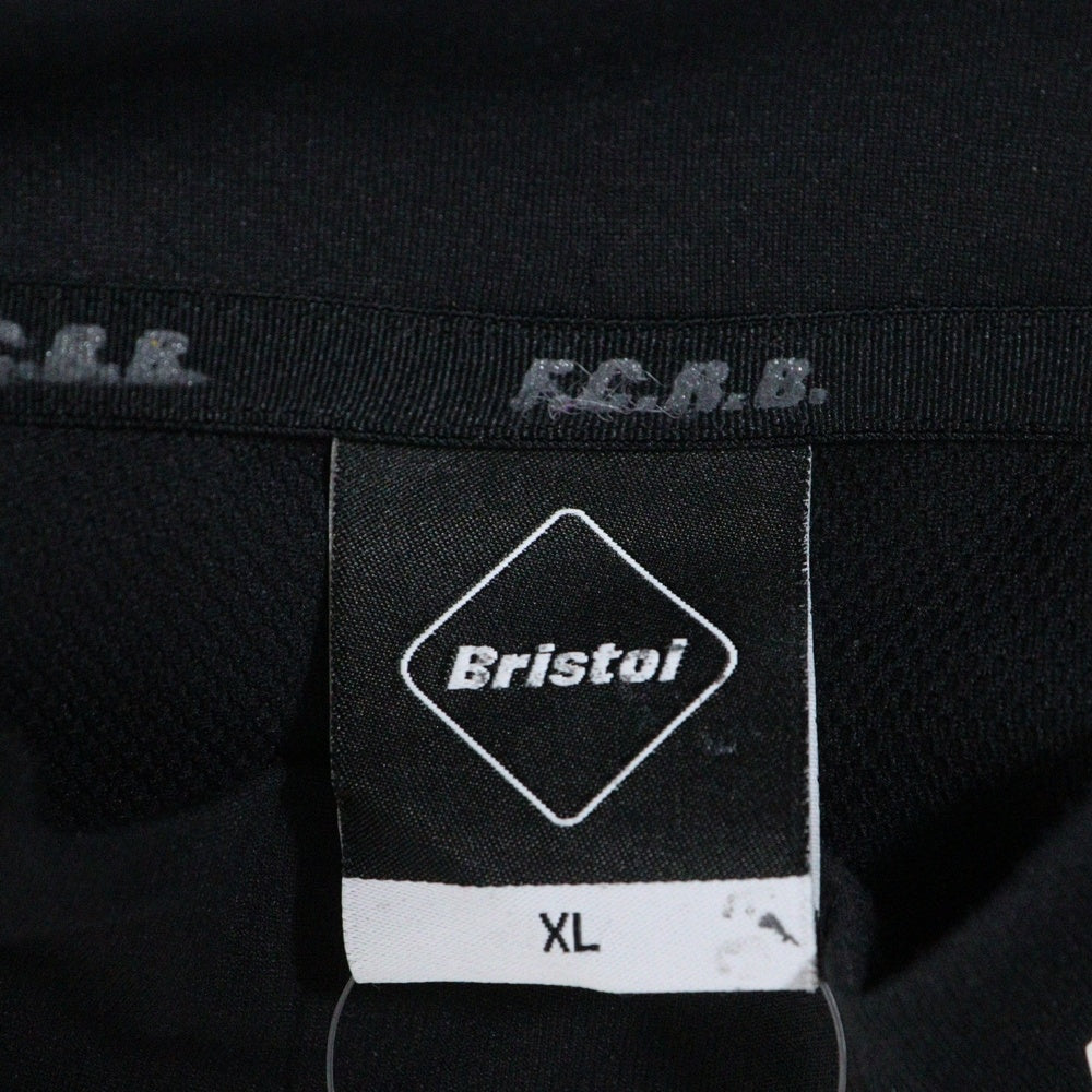 F.C.R.B./F.C.Real Bristol/FCRB(エフシーアールビー/エフシーレアルブリストル) 22SS S/S MOCK NECK TRAINING TOP ショートスリーブ トレーニングトップ 半袖Tシャツ FCRB-220050