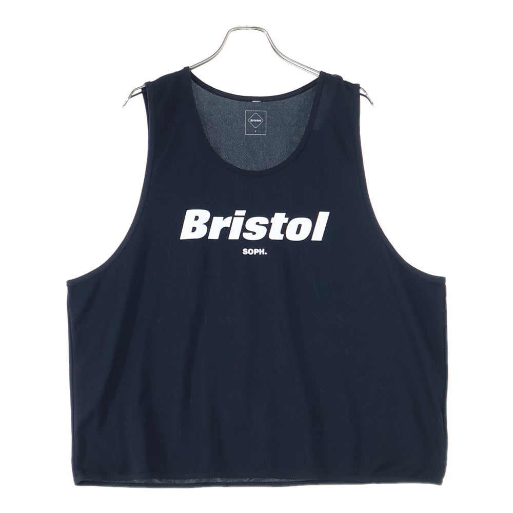 F.C.R.B./F.C.Real Bristol/FCRB(エフシーアールビー/エフシーレアルブリストル) 22SS TEAM MESH BIBS チーム メッシュ ビブス ノースリーブタンクトップ ブラック FCRB-220087