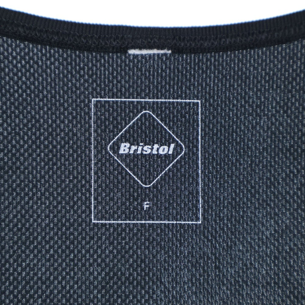 F.C.R.B./F.C.Real Bristol/FCRB(エフシーアールビー/エフシーレアルブリストル) 22SS TEAM MESH BIBS チーム メッシュ ビブス ノースリーブタンクトップ ブラック FCRB-220087
