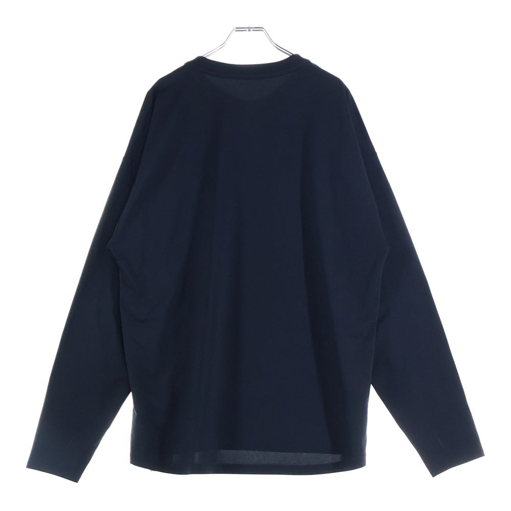 F.C.R.B./F.C.Real Bristol/FCRB(エフシーアールビー/エフシーレアルブリストル) 25SS AUTHENTIC L/S GAME SHIRT オーセンティック ロングスリーブ ゲーム シャツ クルーネック長袖Tシャツ カットソー ブラック FCRB-250003