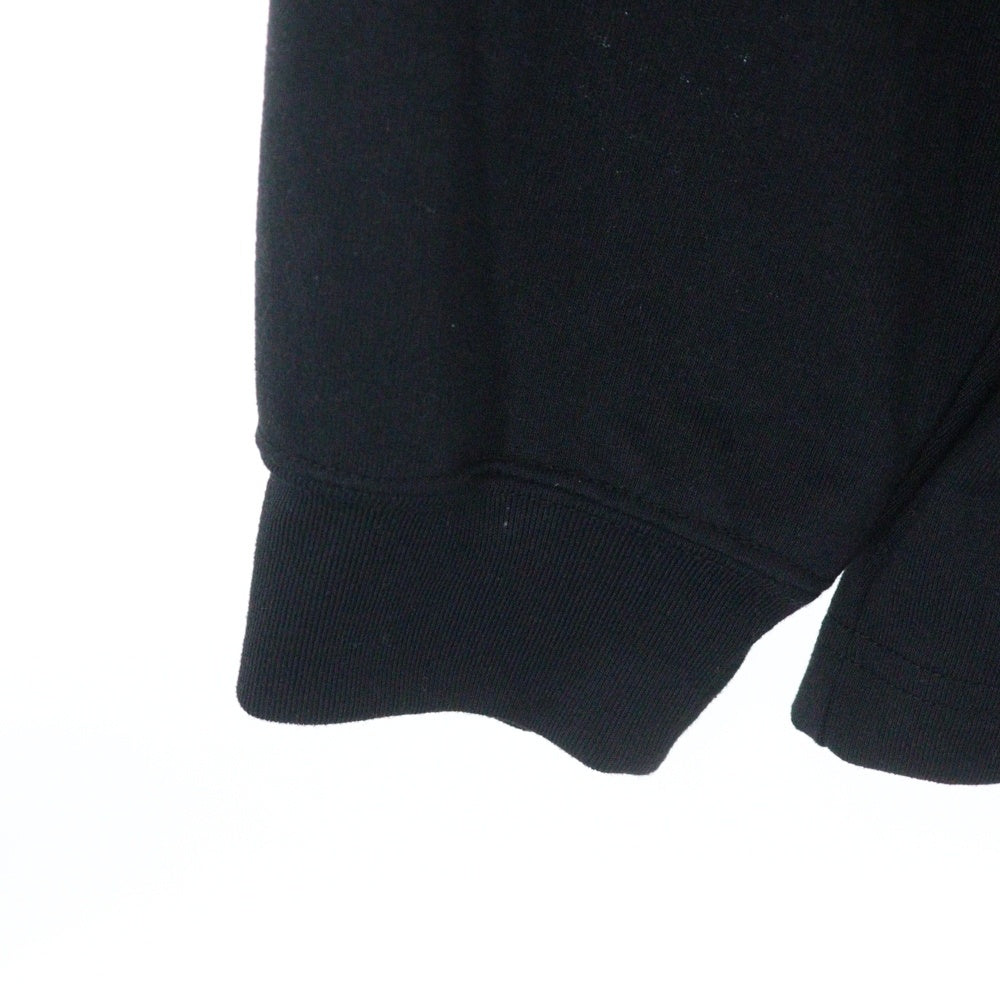 COOTIE PRODUCTIONS(クーティー プロダクションズ) 両面ロゴプリント クルーネック長袖Tシャツ カットソー ブラック