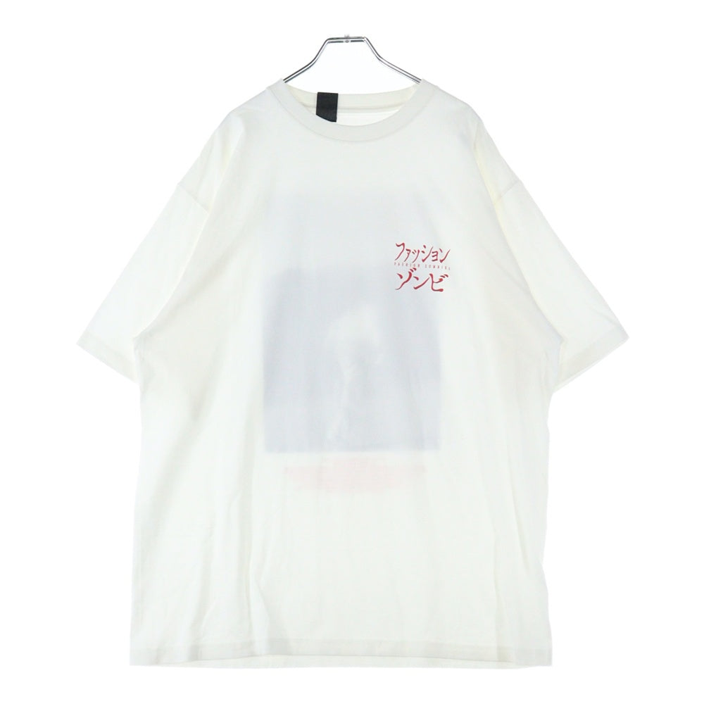 N.HOOLYWOOD(エヌハリウッド) COMPILE T-SHIRT コンパイル 両面プリント クルーネック半袖Tシャツ カットソー ホワイト 2244-CS01