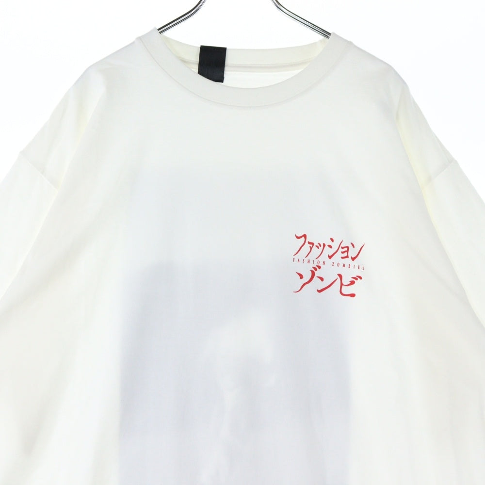 N.HOOLYWOOD(エヌハリウッド) COMPILE T-SHIRT コンパイル 両面プリント クルーネック半袖Tシャツ カットソー ホワイト 2244-CS01