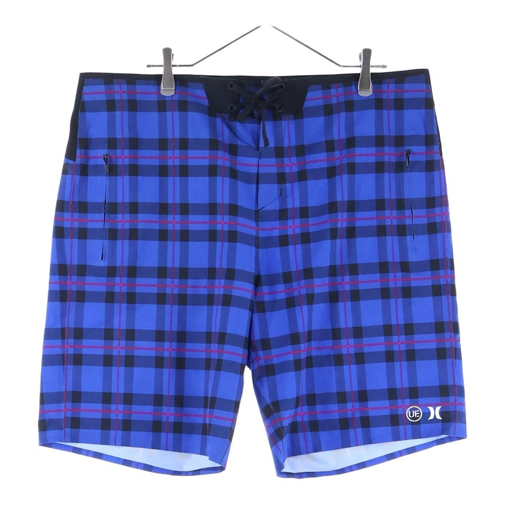 UNIFORM EXPERIMENT(ユニフォームエクスペリメント) ×HURLEY PHANTOM PLAID SETUP JACKET ハーレー ファントム プレイド フーデッドジャケット ハーフパンツ UE-222061