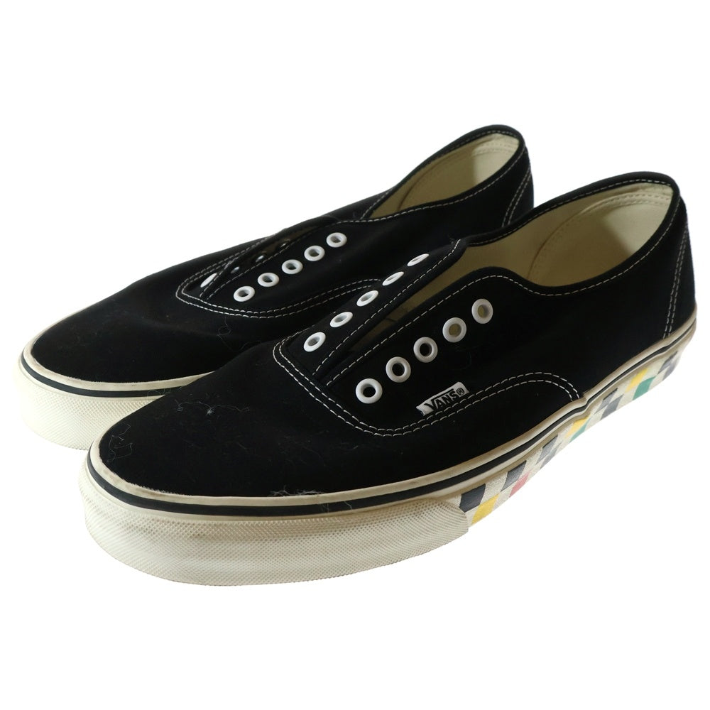 VANS(ヴァンズ) ×WACKO MARIA AUTHENTIC ワコマリア オーセンティック ローカットスニーカー ブラック US12/30cm VN000CRTBPT
