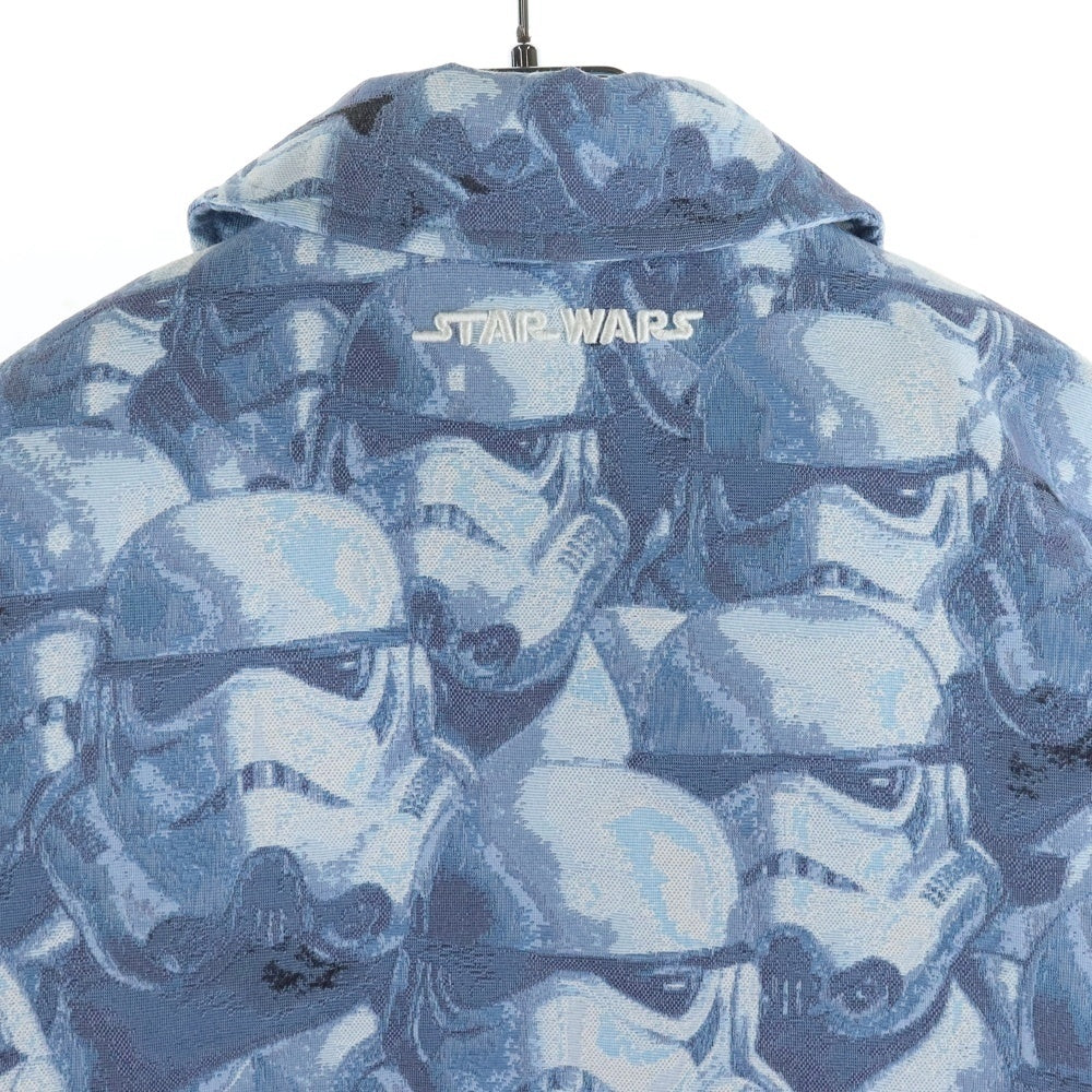 KITH(キス) ×STAR WARS Stormtrooper Coaches Jacket スターウォーズ ストームルーパー コーチズ ジャケット ホワイト/ブルー KHM010298
