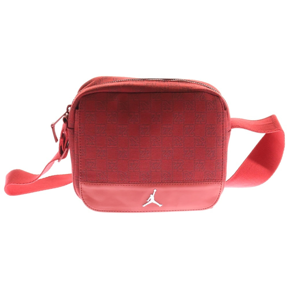 NIKE(ナイキ) JORDAN MONOGRAM SHOULDER BAG ジョーダン モノグラム ショルダーバッグ レッド 825664844261