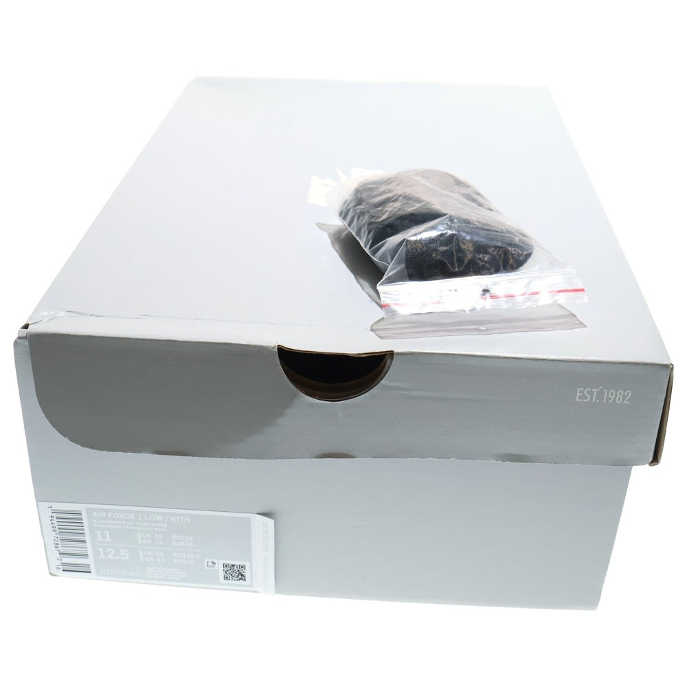 NIKE(ナイキ) ×KITH AIR FORCE 1 LOW キス エアフォース 1 ローカットスニーカー ブラック US11/29cm CZ7928-001