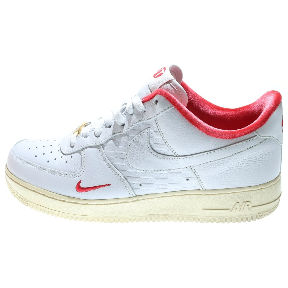 NIKE(ナイキ) ×KITH AIR FORCE 1 LOW キス エアフォース 1 ローカットスニーカー ホワイト/レッド US11/29cm CZ7926-100