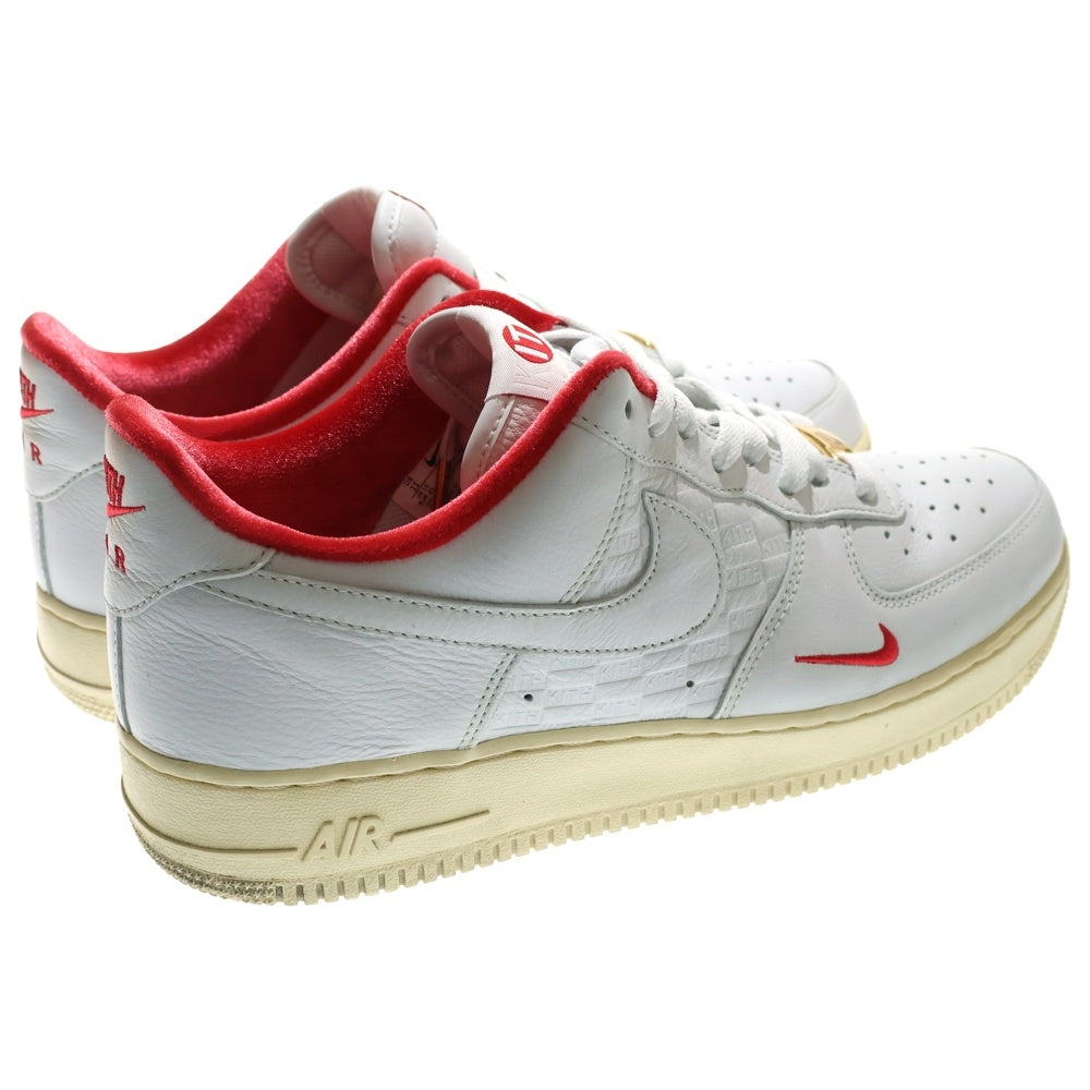 NIKE(ナイキ) ×KITH AIR FORCE 1 LOW キス エアフォース 1 ローカットスニーカー ホワイト/レッド US11/29cm CZ7926-100