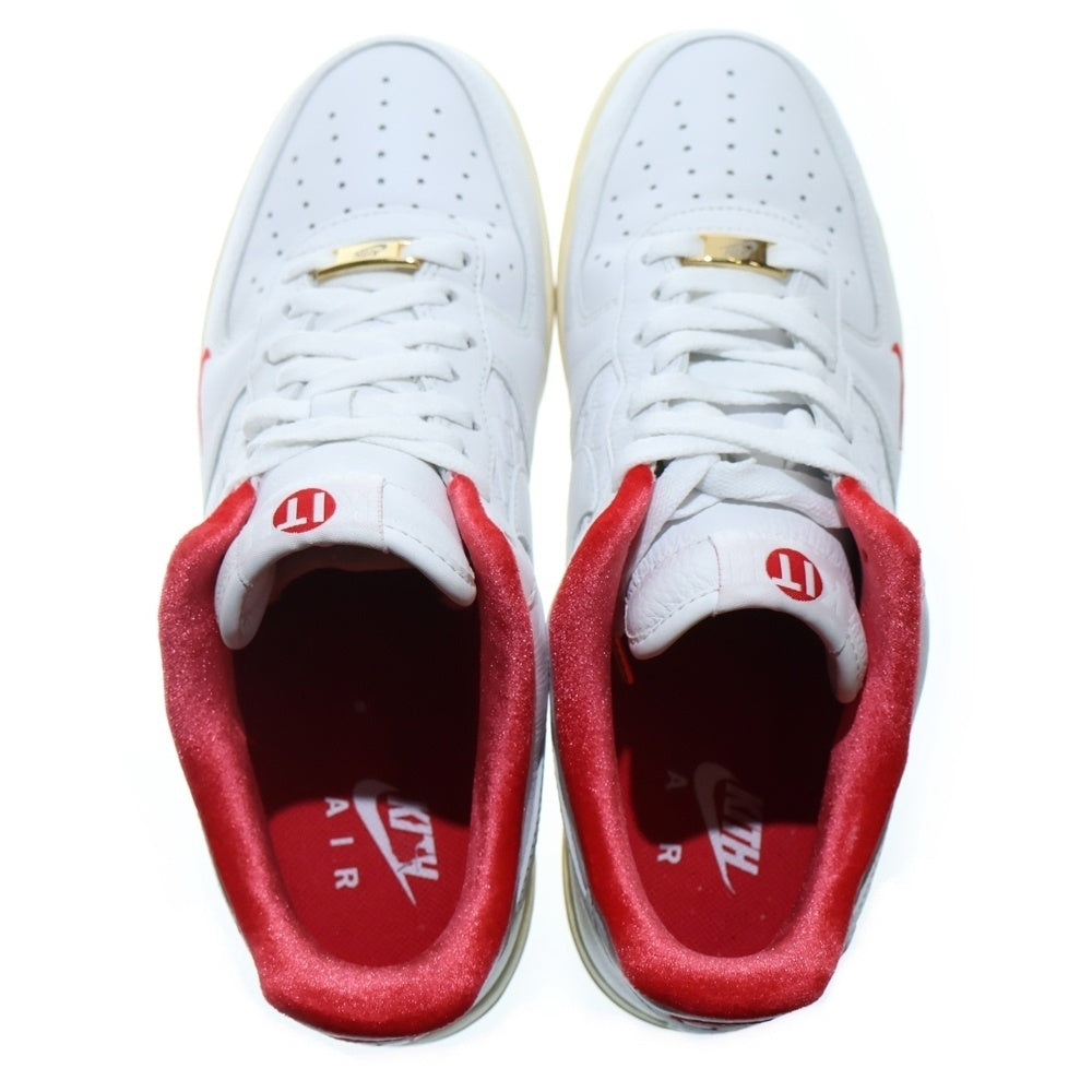 NIKE(ナイキ) ×KITH AIR FORCE 1 LOW キス エアフォース 1 ローカットスニーカー ホワイト/レッド US11/29cm CZ7926-100