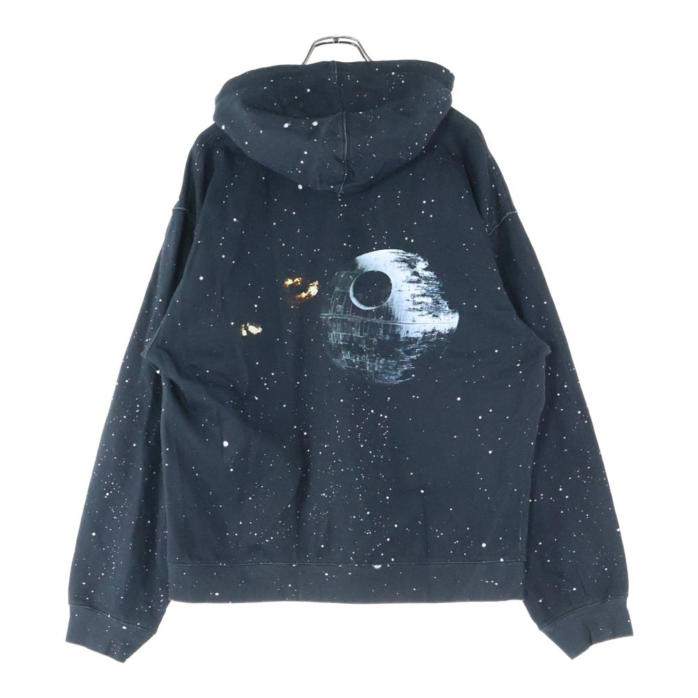 KITH(キス) ×STAR WARS War hoodie スターウォーズ ウォー フーディ プルオーバースウェットパーカー ブラック KHM031298