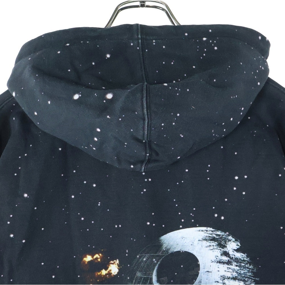 KITH(キス) ×STAR WARS War hoodie スターウォーズ ウォー フーディ プルオーバースウェットパーカー ブラック KHM031298