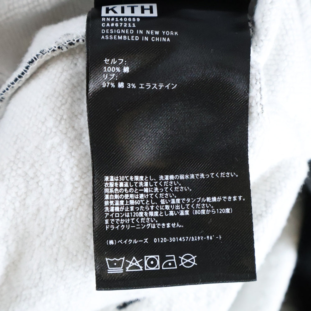 KITH(キス) ×STAR WARS War hoodie スターウォーズ ウォー フーディ プルオーバースウェットパーカー ブラック KHM031298