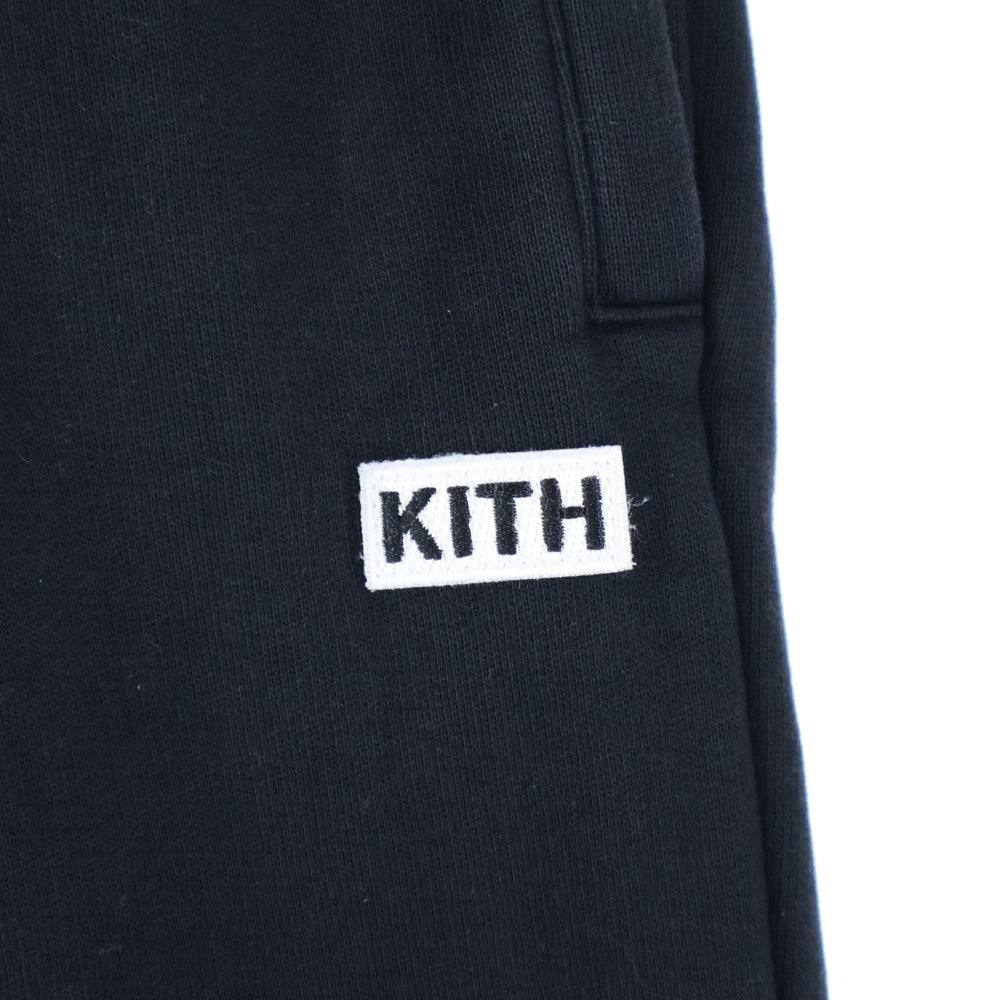KITH(キス) WILLIAMS II SWEATPANT ウィリアムス スウェットパンツ ブラック KHM060245