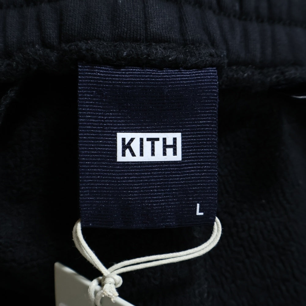 KITH(キス) WILLIAMS II SWEATPANT ウィリアムス スウェットパンツ ブラック KHM060245