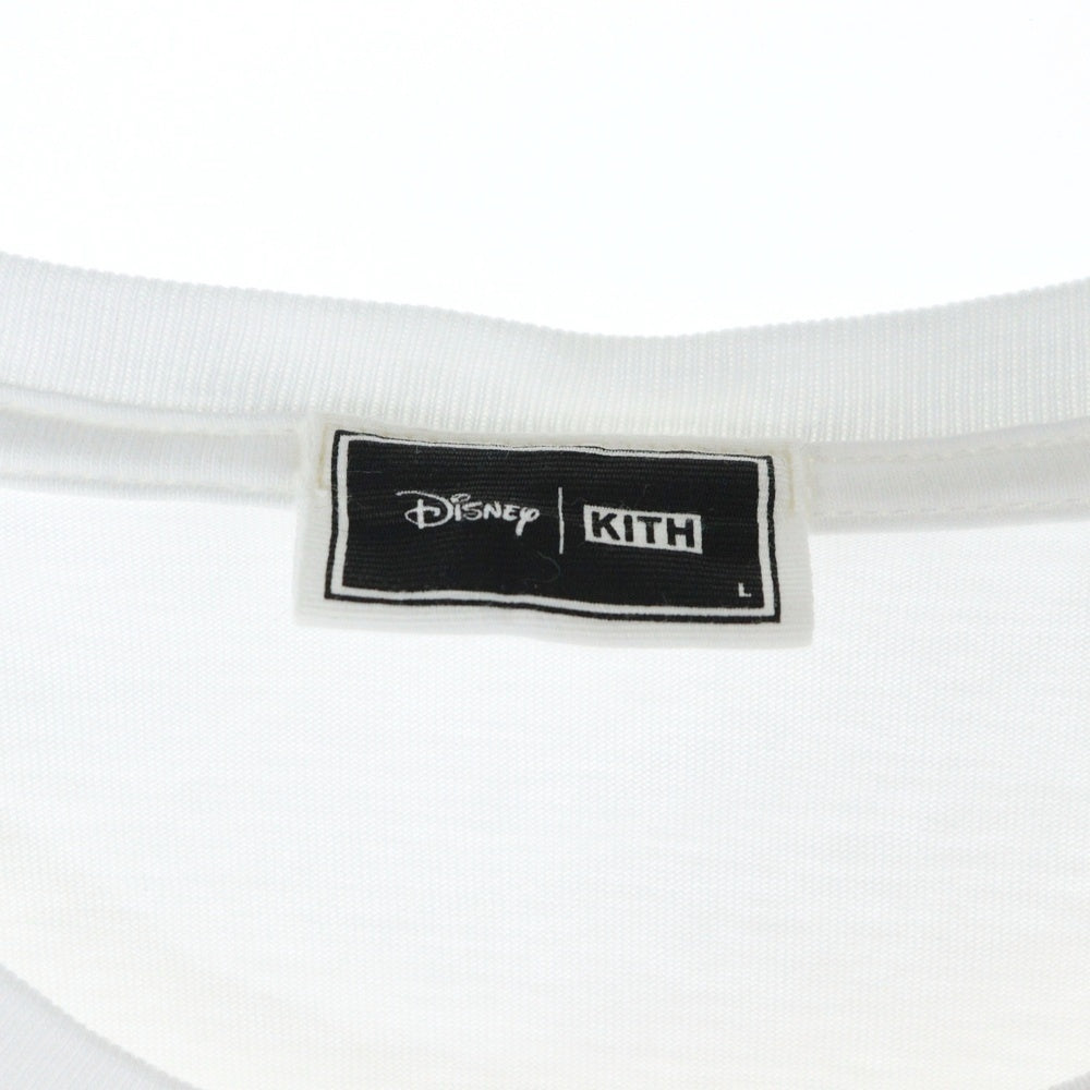 KITH(キス) ×Disney Mickey & Friends Family Portrait Tee ディズニー ミッキー フレンズ&ファミリー プリントTシャツ 半袖カットソー ホワイト KHM031729